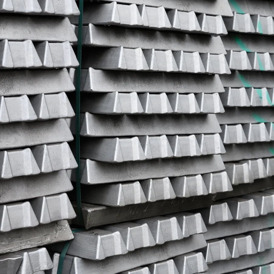 Blocchi di alluminio riciclato