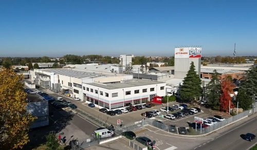 Foto aerea dello stabilimento Coind