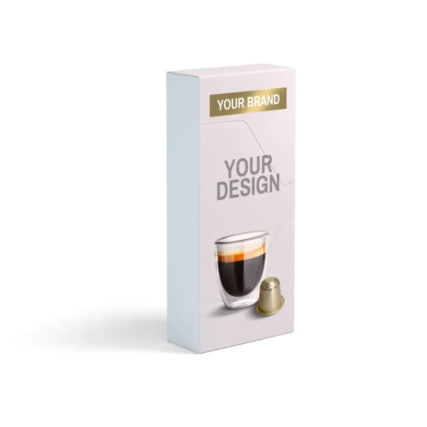 Scatola da 10 capsule personalizzabile